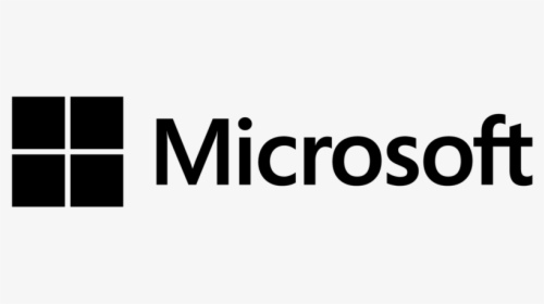 Disney Logo - Microsoft Black And White, HD Png Download, Free Download