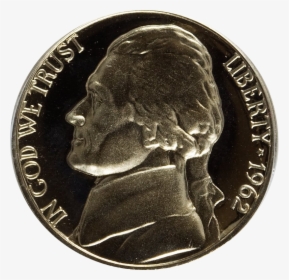 1962 Jefferson Nickel Value - Cash, HD Png Download, Free Download