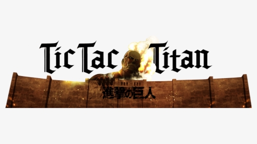 Attack On Titan Tic Tac Toe - Attack On Titan Wall Png, Transparent Png, Free Download