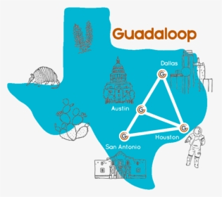 Texas Triangle - Atlas, HD Png Download, Free Download