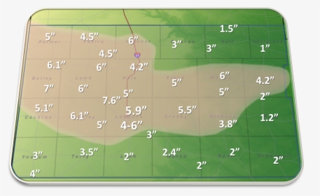 Snowfall Totals For Feb 26-28 As Reported To Our Office - Map, HD Png Download, Free Download