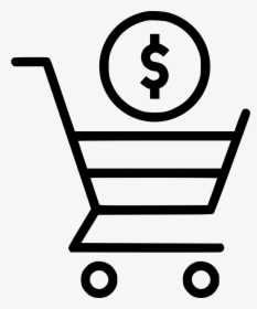 Png File Svg - Shopping Cart Line Icon, Transparent Png, Free Download