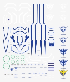 Mg 00 Raiser Decals, HD Png Download, Free Download