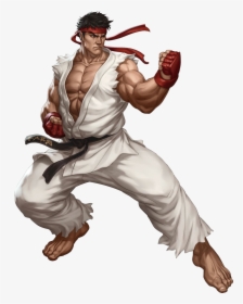 Ryurender - Ryu Street Fighter Characters, HD Png Download, Free Download