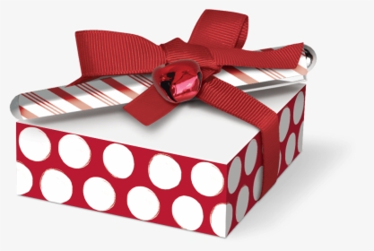 Red Bold Dot Holiday Sticky Stack With Pen - Wrapping Paper, HD Png Download, Free Download