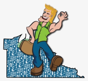 Buck Buys Houses In Thurston County - Cartoon, HD Png Download, Free Download