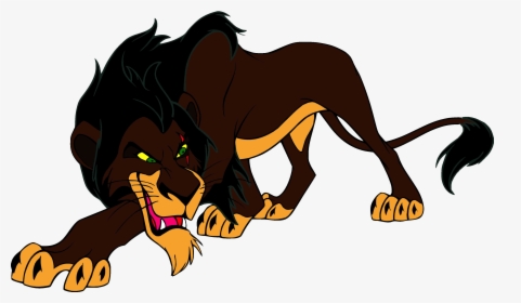 Hyena Clipart Scar - Scar Lion King Characters, HD Png Download, Free Download