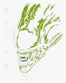 Alien Acid Drool Juniors V Neck T Shirt , Png Download - Illustration, Transparent Png, Free Download