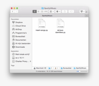 Spotify2music Folder - Deleted Users Folder On Mac, HD Png Download, Free Download