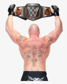 Brock Lesnar Png - Brock Lesnar Wwe World Heavyweight Champion, Transparent Png, Free Download