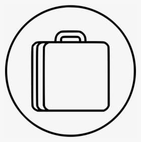 Bag Trip Luggage Briefcase - Line Art, HD Png Download, Free Download
