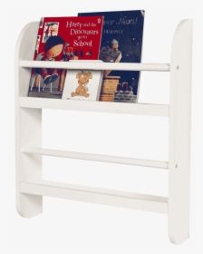 Children's White Wall Bookshelf, HD Png Download, Free Download