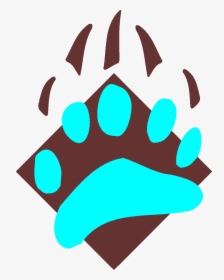 Bear Paw Veterinary Service Logo , Png Download, Transparent Png, Free Download