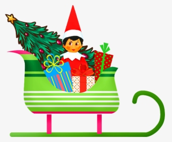 Clipart Elf On The Shelf Cartoon, HD Png Download, Free Download