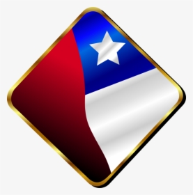 Red And Blue Flag Country With Star, HD Png Download, Free Download