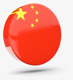 Glossy Round Icon 3d - 3d China Flag Png, Transparent Png, Free Download
