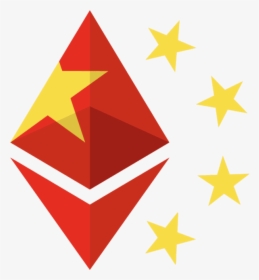 The Chinese Government Can"t Reach The Brakes On Ethereum - Chinese Flag Stars Png, Transparent Png, Free Download
