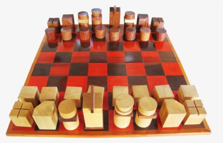 Contemporary Chess Set - English Draughts, HD Png Download, Free Download
