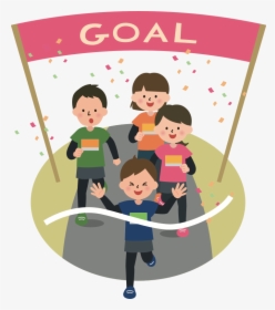 Finish Line - Goal Finish Line Clipart, HD Png Download, Free Download