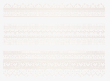 White Lace Border Vector - Parallel, HD Png Download, Free Download