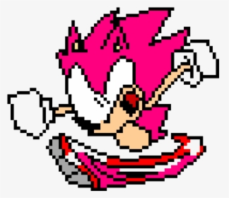 Christian Running Original By Heavy Daddy , Png Download - Sonic Pixel Art Running, Transparent Png, Free Download