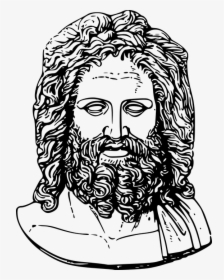 Statue Of Zeus Drawing, HD Png Download, Free Download