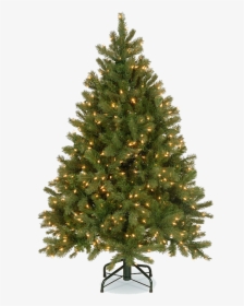 Christmas Tree Png - 5 Ft Christmas Tree Pre Lit, Transparent Png, Free Download