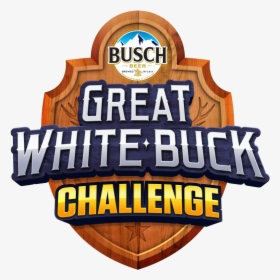 Busch Great White Buck Challenge Logo - Emblem, HD Png Download, Free Download