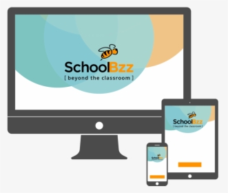Schoolbzz Devices - Flat Panel Display, HD Png Download, Free Download