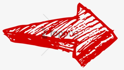 Free Png Hand Drawn Arrow Transparent Background Png - Red Arrow With Transparent Background, Png Download, Free Download