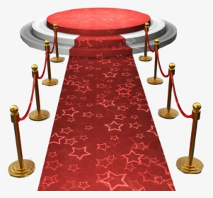 Red Background Carpet Transparent - Red Carpet With Trophy Background, HD Png Download, Free Download