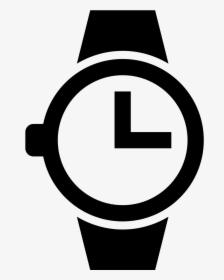 Simpleicons Business Wristwatch Of Circular Shape Clock - Watch Vector Png, Transparent Png, Free Download