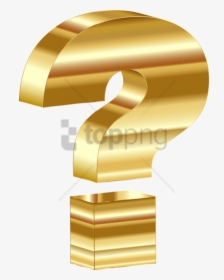 Free Png 3d Question Mark Png Png Image With Transparent - Gold Question Mark Png, Png Download, Free Download
