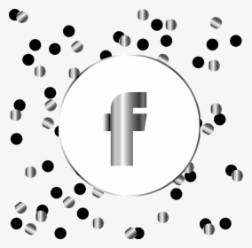 Facebook Logo Png Circle -facebook Silver Icon - Icon, Transparent Png, Free Download