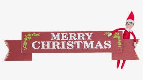 Elf On Christmas Sign - Christmas Elf, HD Png Download, Free Download