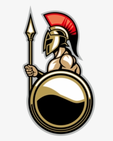 Warrior Emblem Army Symbol Roman Spartan - Spartan Warrior Png, Transparent Png, Free Download
