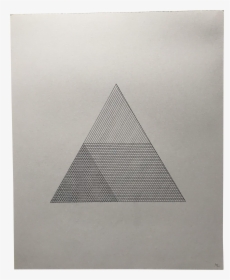 Hand Drawn Hatched Triangle - Triangle, HD Png Download, Free Download