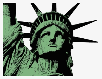 Aged United States Of America A Symbol Of Freedom - Statue Of Liberty, HD Png Download, Free Download