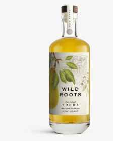 Wild Roots Pear Vodka Bottle - Wild Roots Peach Vodka, HD Png Download, Free Download