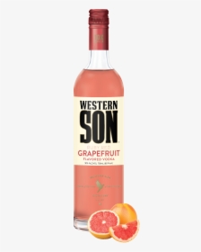 Western Son Grapefruit Vodka - Western Son Raspberry Vodka, HD Png Download, Free Download