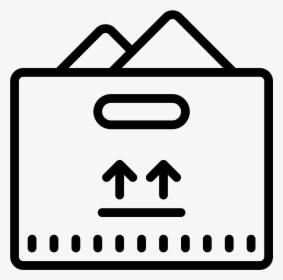 Cardboard Box Icon - Tas Belanja Icon Png, Transparent Png, Free Download