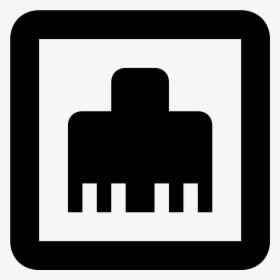 Wired Network Icon - Sign, HD Png Download, Free Download