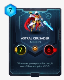 Astral Crusader - Archon Spellbinder Duelyst, HD Png Download, Free Download