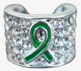 Green Ribbon Stethoscope Charm"  Class= - Engagement Ring, HD Png Download, Free Download