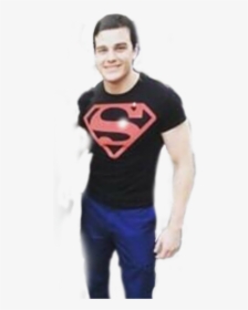 #superboy #dc #titans #comics #superhero #superman - Youth: Superman - Navy & White Shield, HD Png Download, Free Download
