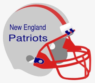 New England Patriots Helmet Clip Art At - Gold Football Helmet Clipart, HD Png Download, Free Download