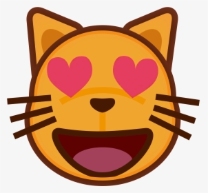 Cat Love Emoji Png, Transparent Png, Free Download