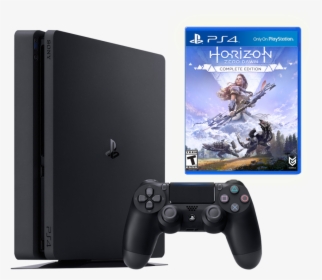 Sony Playstation 4 Slim 1tb Horizon Zero Dawn - Horizon Zero Dawn, HD Png Download, Free Download
