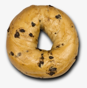 Bagel Chocolate Chip - Chocolate Chip Bagel, HD Png Download, Free Download