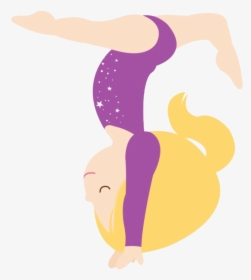 Gymnast Cartoon Clip Art, HD Png Download, Free Download